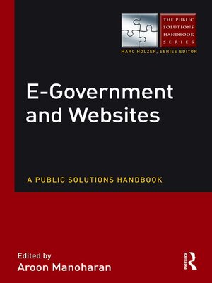 cover image of E-Government and Websites
